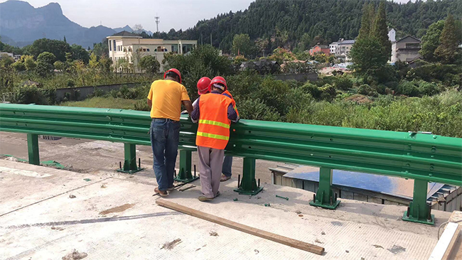 江苏高速公路护栏板的维护确保道路安全的关键环节